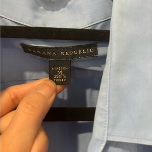Banana Republic Men's Sky Blue Casual Shirt